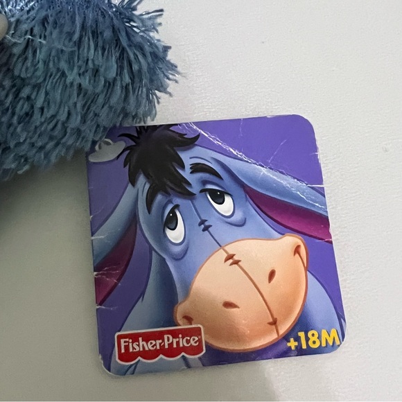 Disney Eeyore Stuffed Animal 16" Plushie Plush Toy Fisher Price - Picture 4 of 4